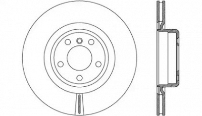 OPEN PARTS bdr276520 -  Тормозной диск